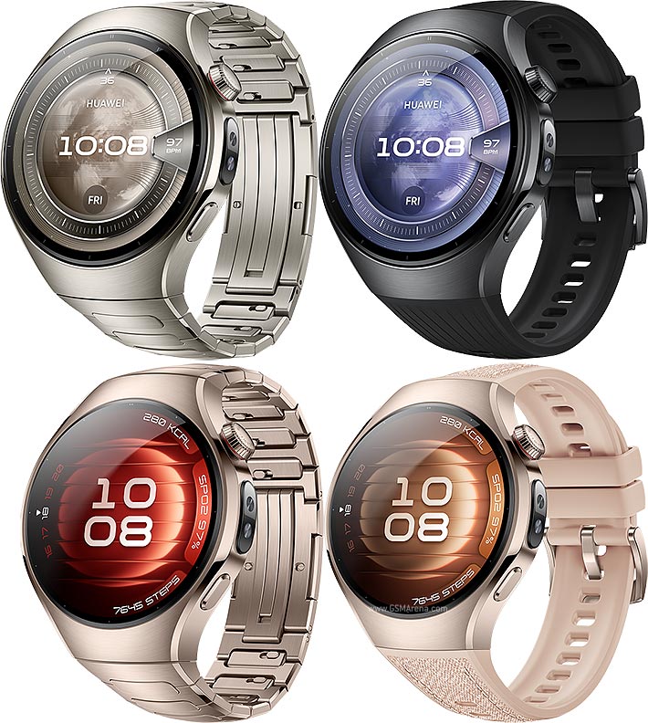 Huawei Watch 5, 46 mm – külgvaade – Nutisormused