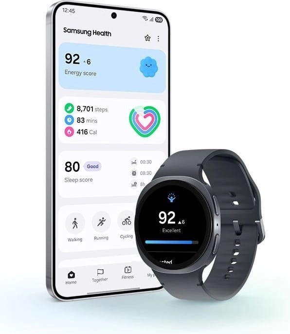 Samsung Galaxy Watch8, 44 mm – külgvaade – Nutisormused